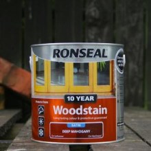 Picture of Ronseal Deep Mahogany 10 Year Woodstain 2.5 Liter